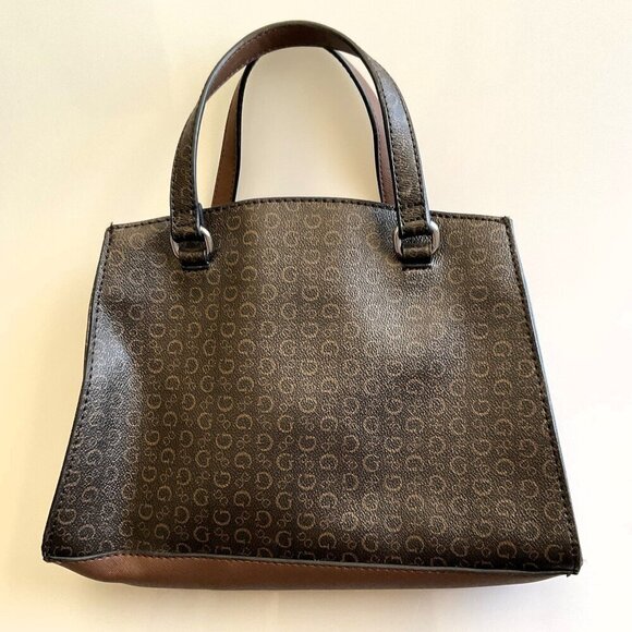 GUESS LOS ANGELES LOGO PURSE TOTE CROSSBODY LIKE NEW - Picture 3 of 16